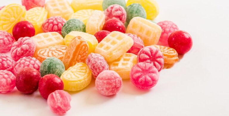 Coloured sweets