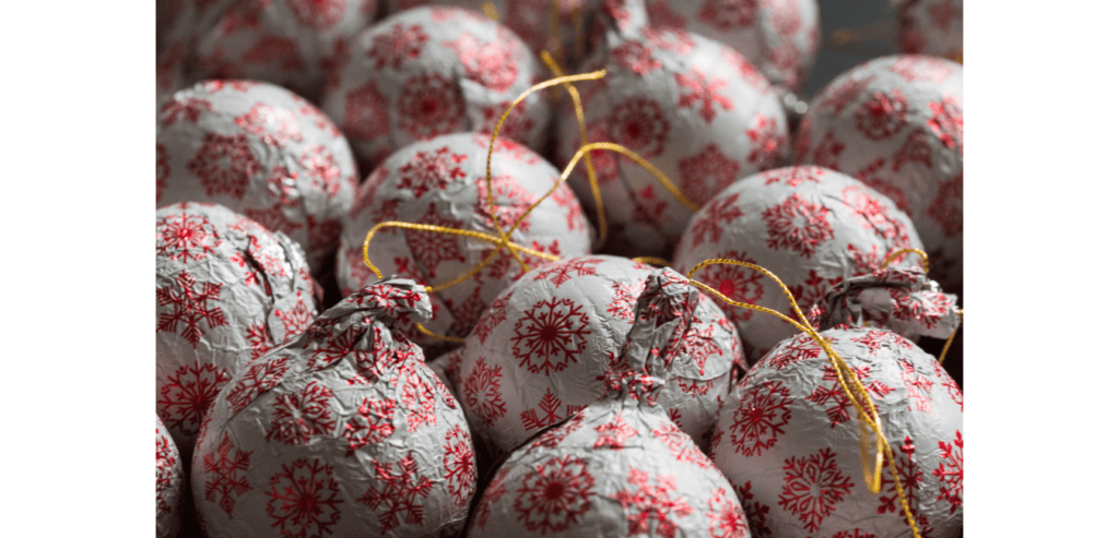 Christmas tree chocolates
