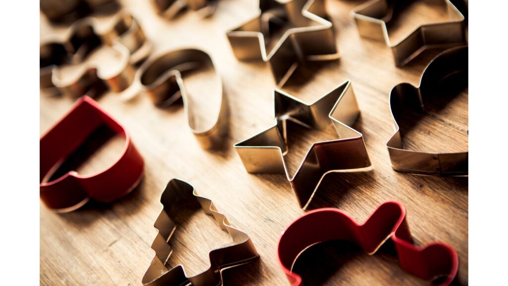 Christmas shaped cookie cutters
