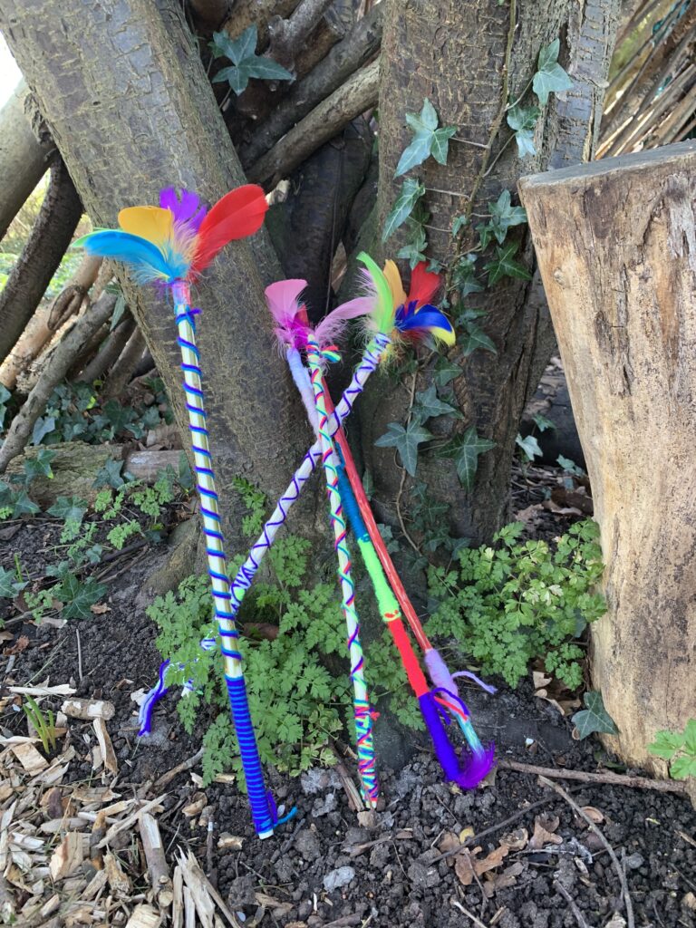 A selection of magic wands