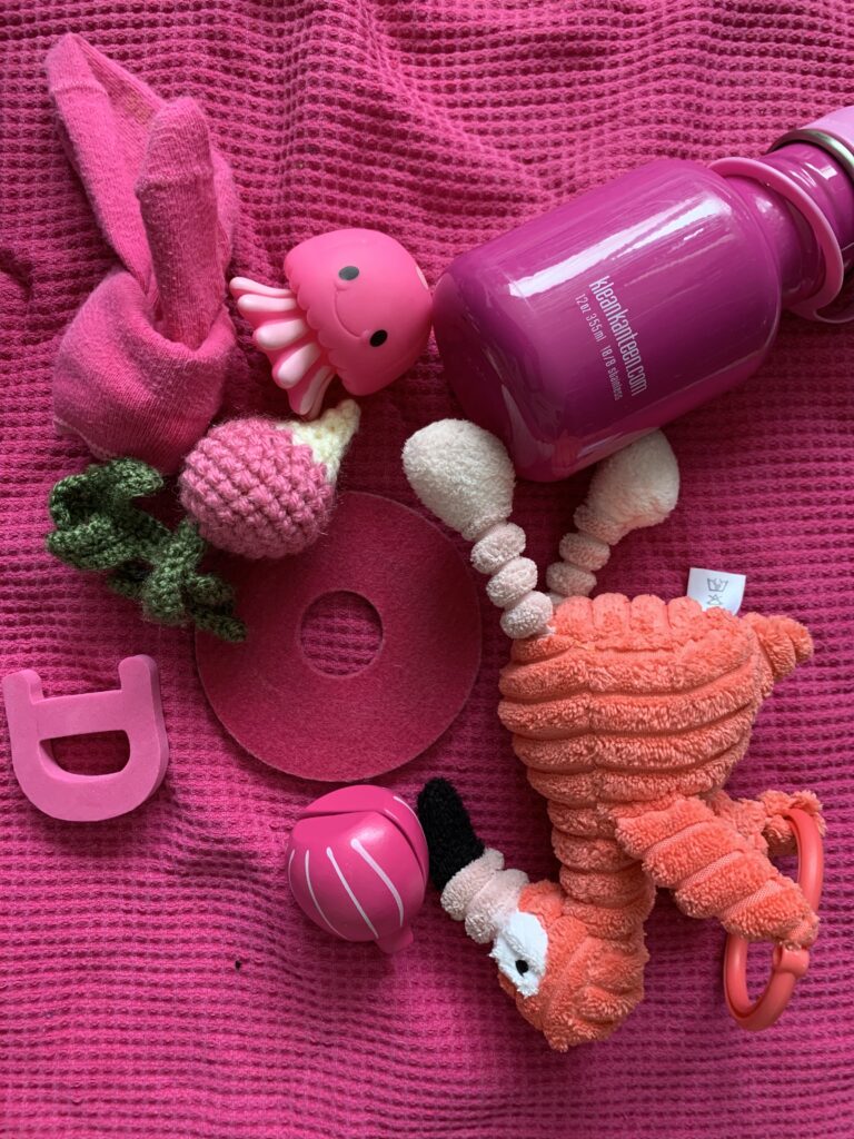 Pink objects