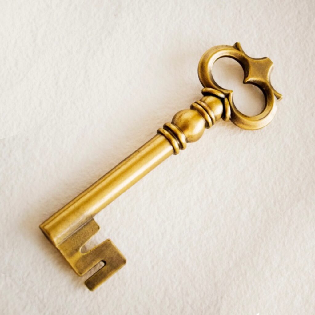 Gold key