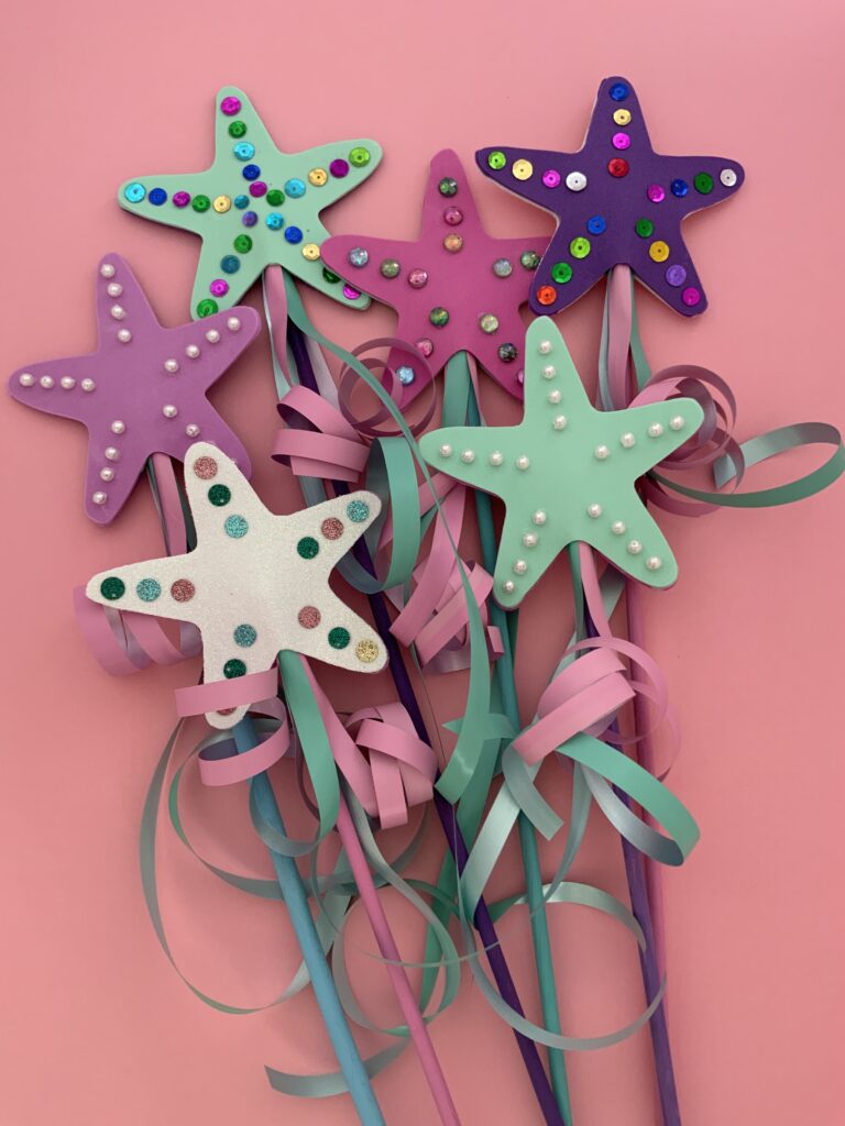 Starfish wands