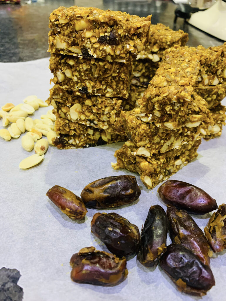 Soft and chewy snack bars