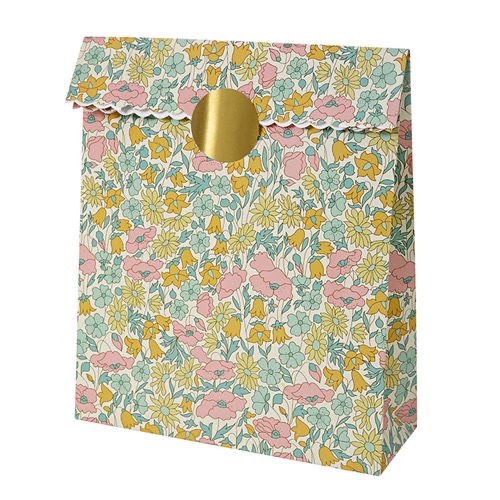 Liberty print floral party bag