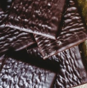 Pile of chocolate after eights
