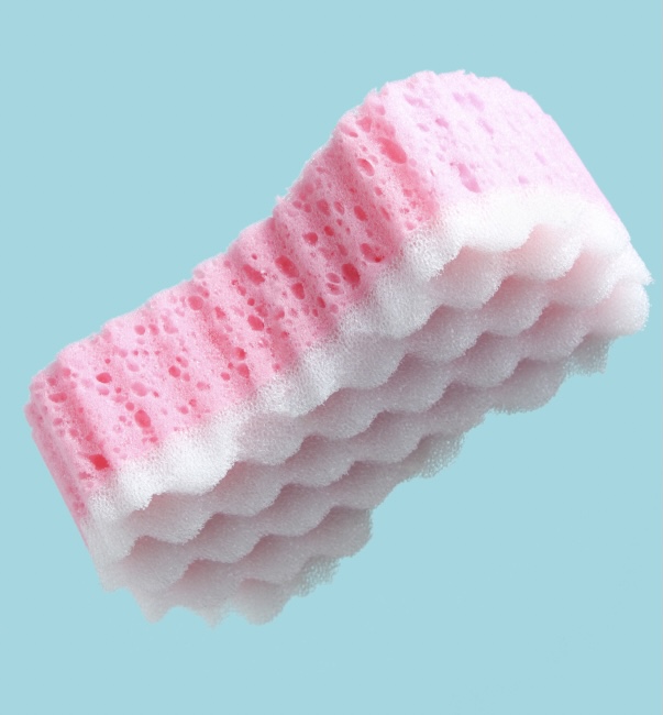 Pink sponge