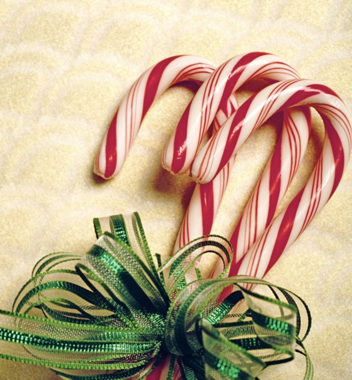 Bundle of candy canes