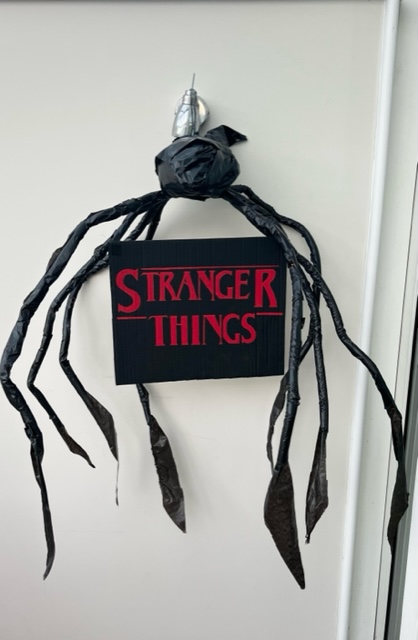 Stranger things inspired decorations