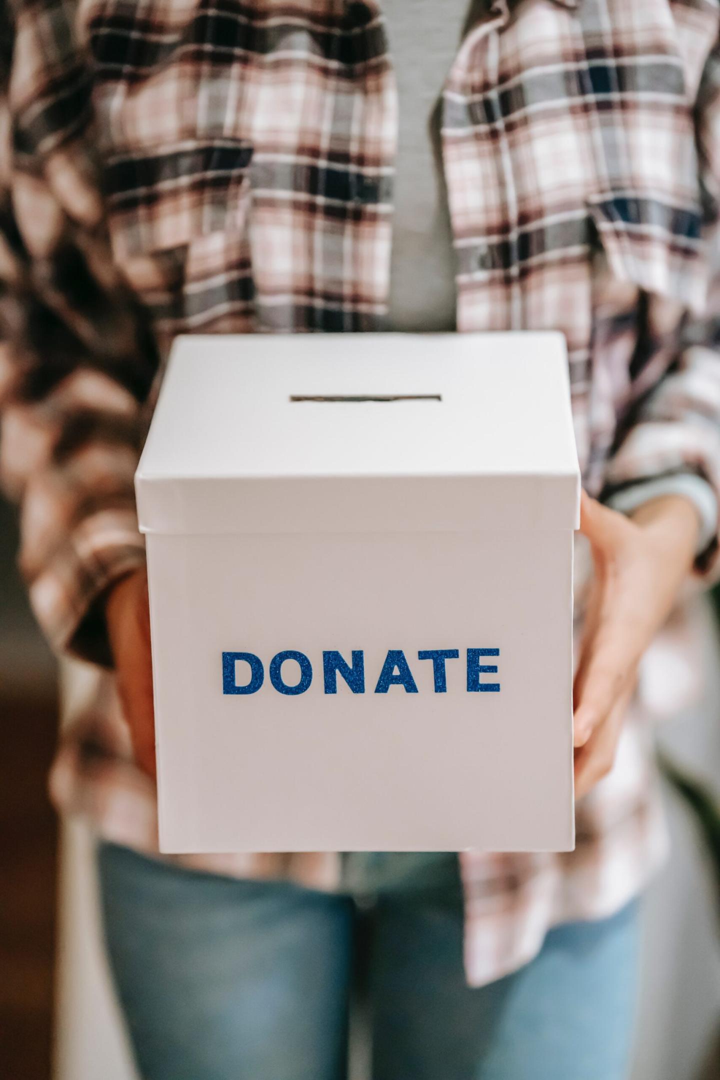 Donation box - Non gift birthday presents