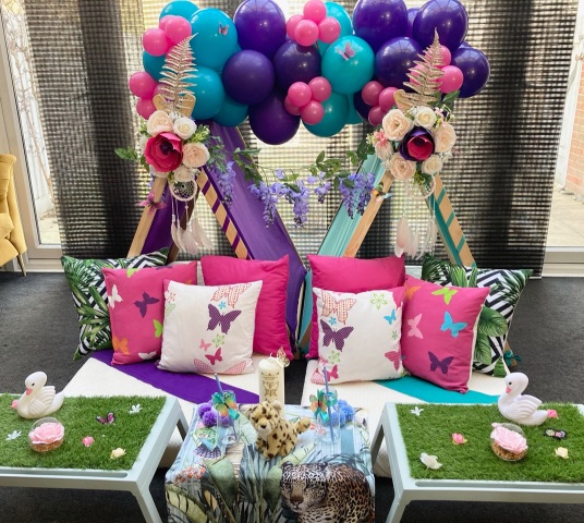 Garden themed - My sleepover party - Sleepover birthday parties for kids