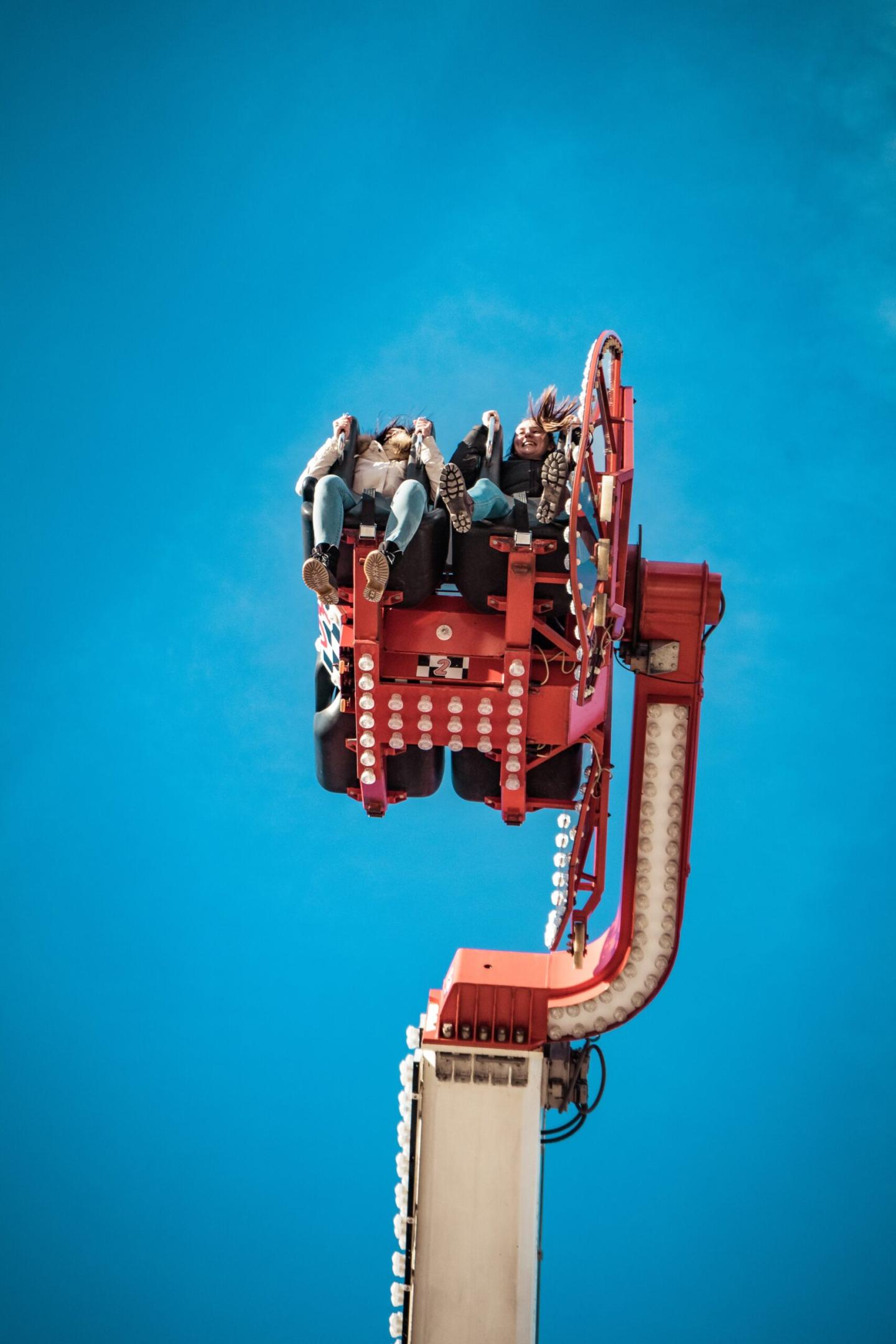 Kids on a fair ground ride - Non gift birthday presents