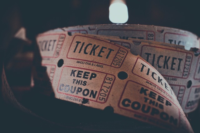Old school cinema tickets - Non gift birthday presents